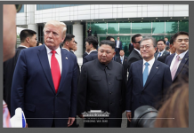 남북미 정상, 역사상 처음 한 자리에….한반도 평화 변곡점 되다