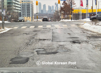 “주행 중 날벼락”…날씨 풀리면서 도로 곳곳 ‘파열’